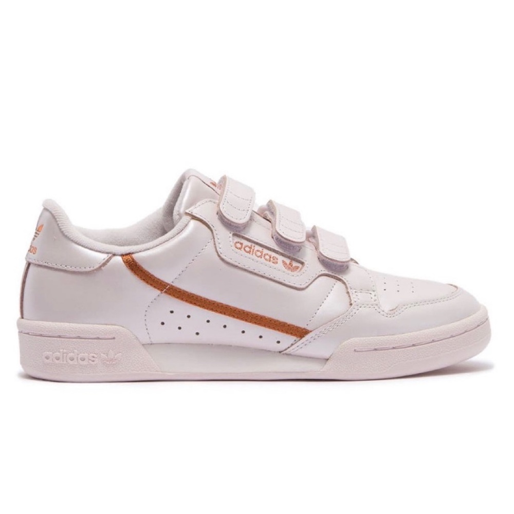 NEW| nwt adidas Continental 80 Strap Slip On Sneakers